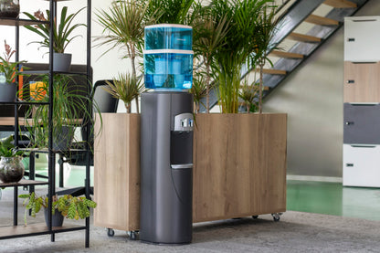 18.9 liter waterfilter systeem inclusief Oasis cooler Grijs Gekoeld & Kamertemperatuur